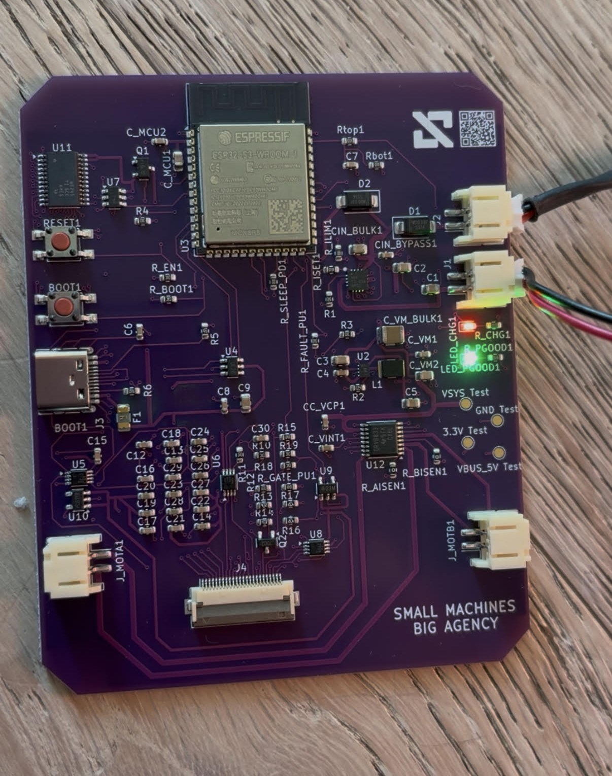 Shadowless ESP32-S3 Board